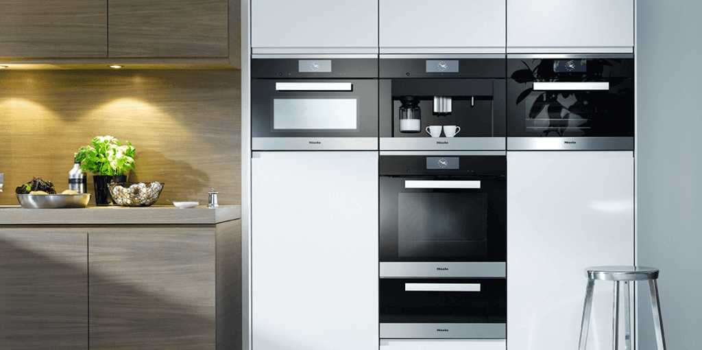 Miele integrated kitchen appliances