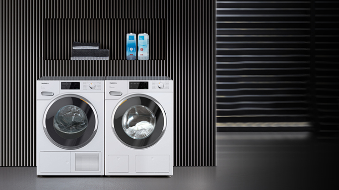 Miele laundry appliance and care products