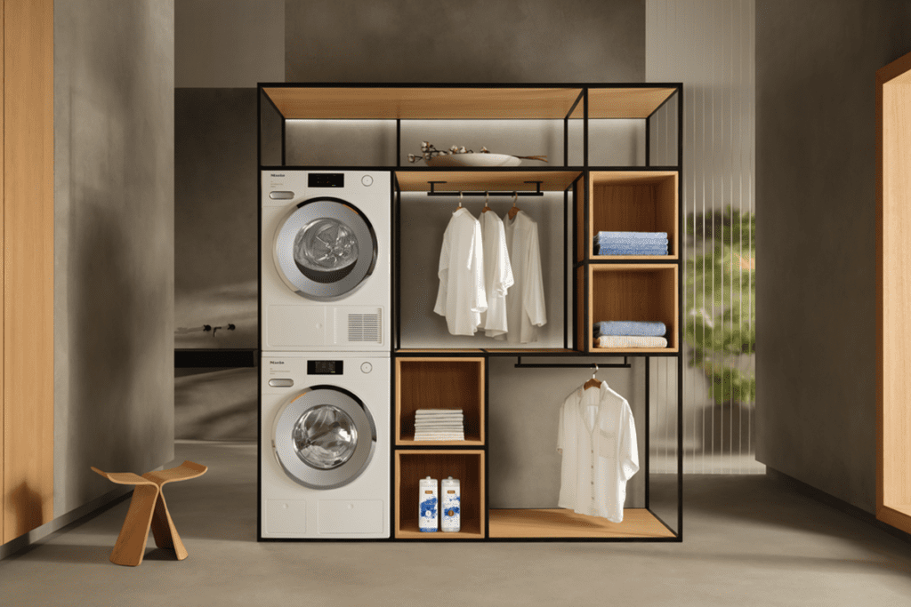 Miele laundry set up