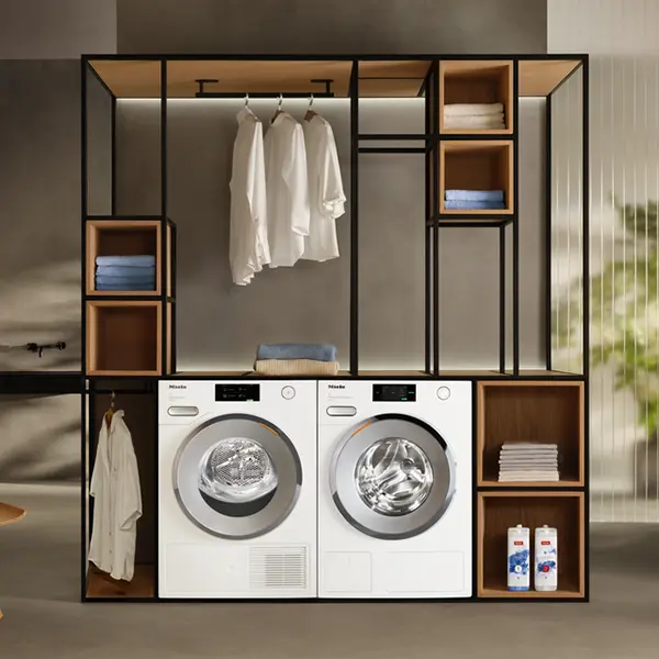 Miele laundry set up